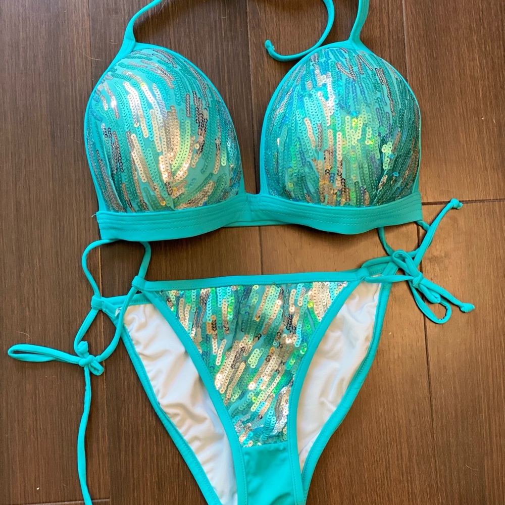 Venus Sparkle Glitter Bikini - fits 32-34DD - DDD